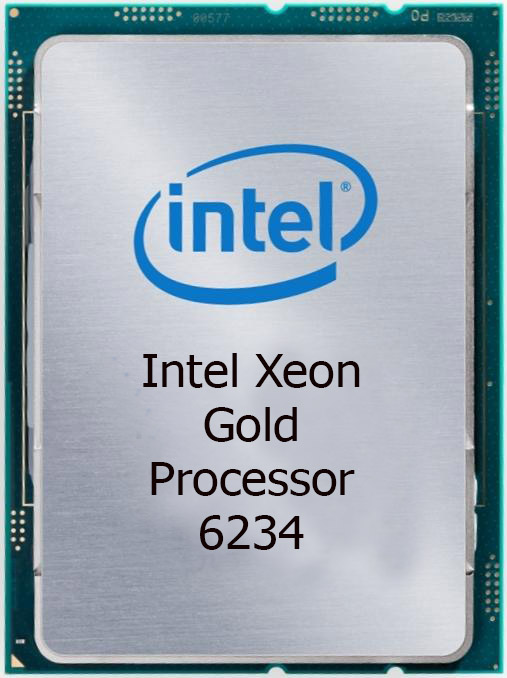 INTEL XEON -GOLD 6234(8Core 3.3Ghz 130w)